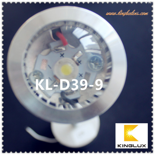 flashlight lens 39mm diameter 9mm height glass for cree XHP70 XLAMP