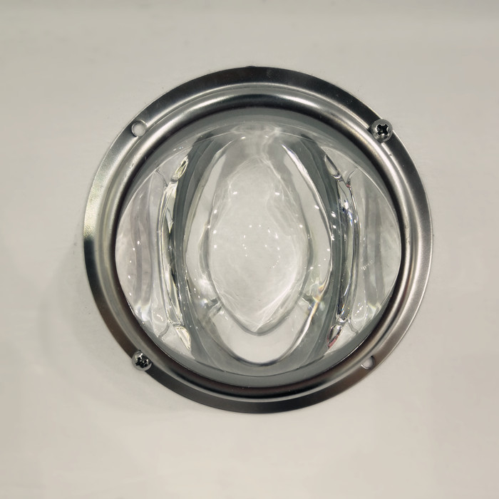 100mm 160*130degree glass led street light lens for led street lamps