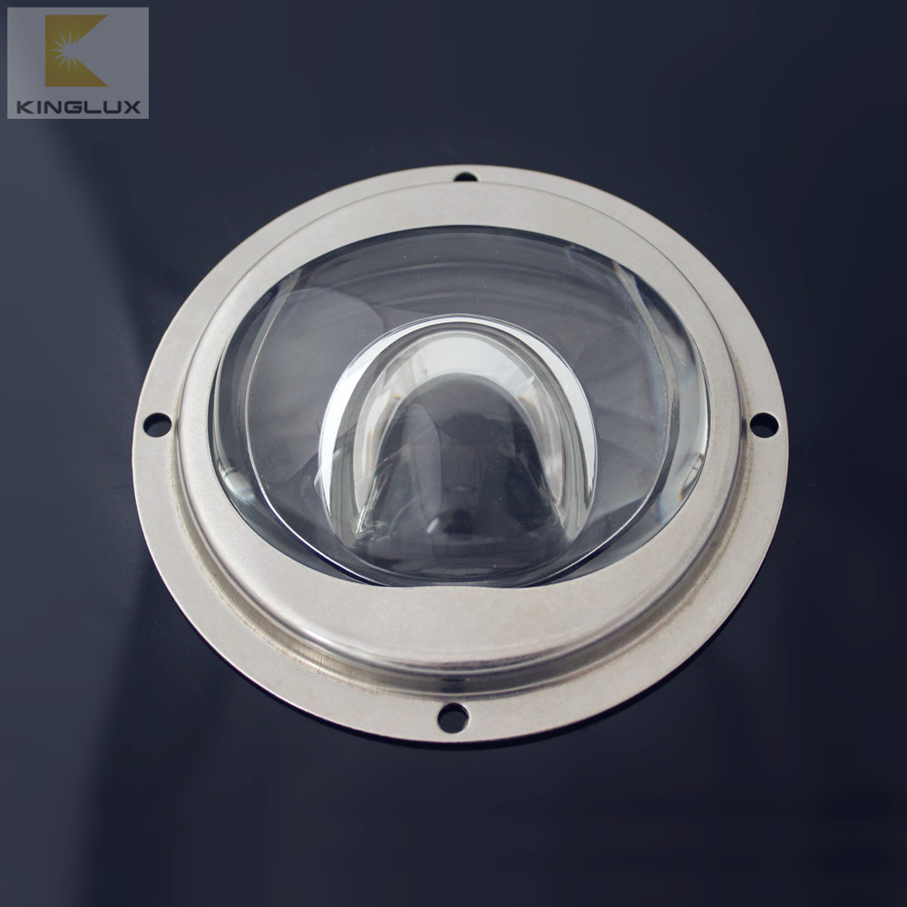 92mm led 150*95degree streetlight Glass Lens for COB  50W 50W 150W High Power Leds