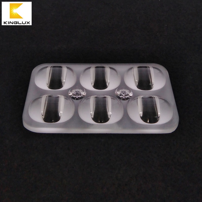 Customizable Manufacturing 6 in1 multi led lens array module smd 3030 5050 7070 for street light